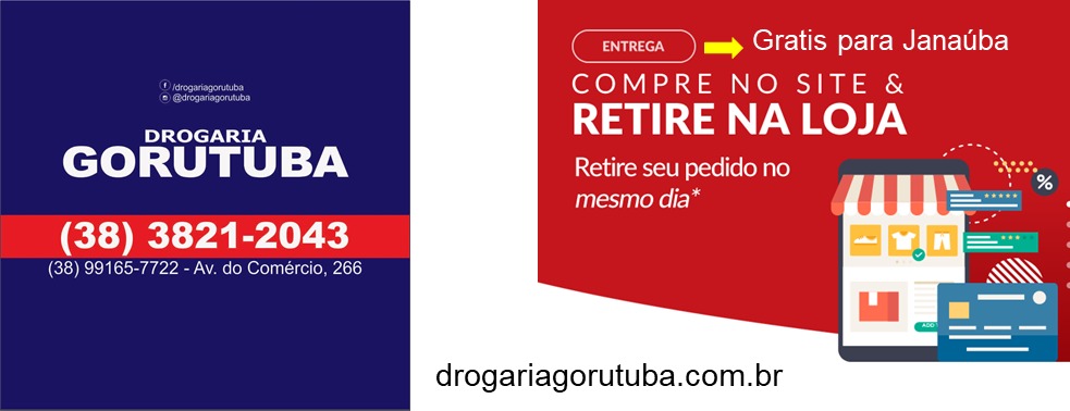 ACESSE O SITE DA DROGARIA GORUTUBA https://www.drogariagorutuba.com.br/listas/ofertas-especiais
